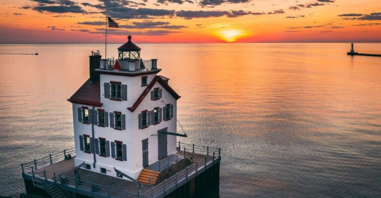 This Ohio Lighthouse Has Overlooked The Water For More Than A Century