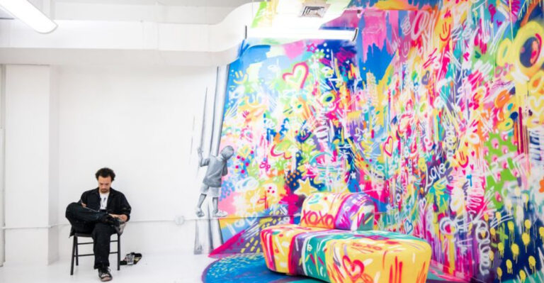 This One-of-a-Kind Texas Art Experience Lets You Splash, Spin, and Shoot Paint