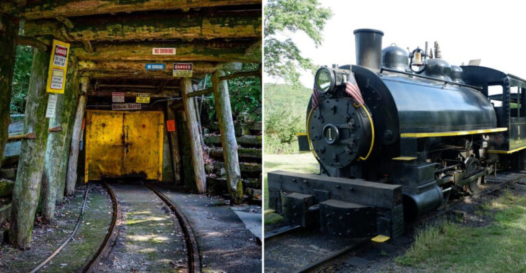 This Pennsylvania Mine Train Takes You Deep Underground To Explore Coal Mining History