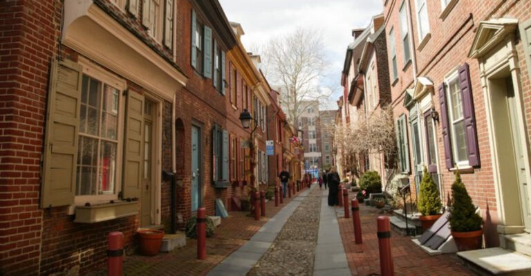 This Pennsylvania Residential Street Has Been Continuously Inhabited For Over 300 Years