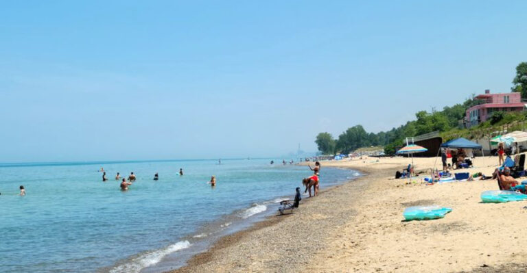 This Remote Indiana Beach Has Caribbean-Blue Water You Have to See to Believe