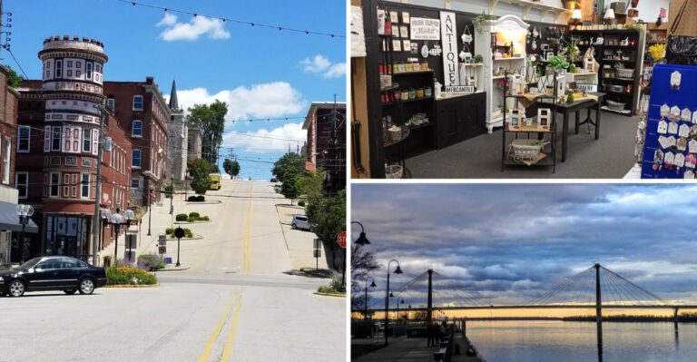 This River Town in Illinois Has an Antique District Worth Planning a Whole Day Around