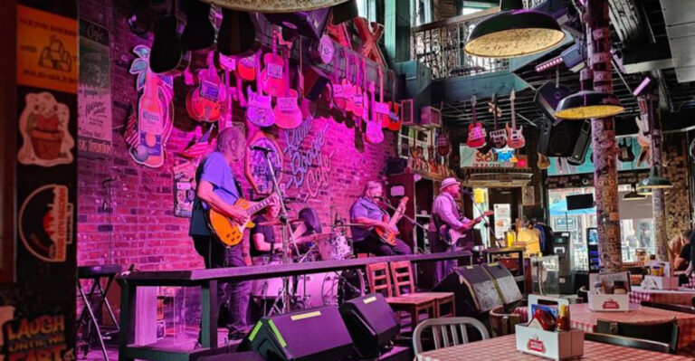 This Tennessee Blues Cafe Combines Isaac Hayes’ Cape, 200 Signed Guitars, And Award-Winning Seafood Gumbo