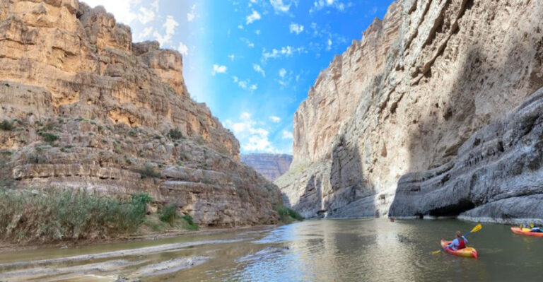 This Texas Kayak Trip Takes You Through Canyon Walls Taller Than The Empire State Building