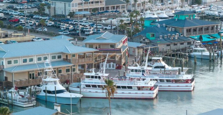 This Texas Waterfront Spot Serves Fresh Seafood With Boats Passing Right By