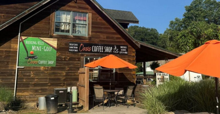 This Unique Ohio Coffee Shop Feels More Like A Hocking Hills Retreat Than A Coffee Shop