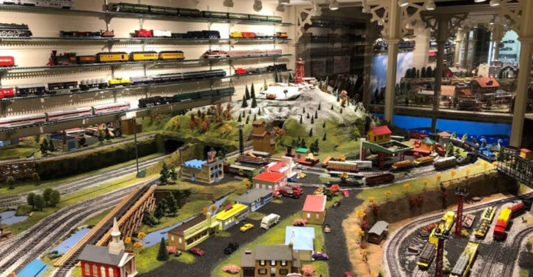 This Victorian-Style Building In Pennsylvania Features One Of The World’s Largest Toy Train Collections
