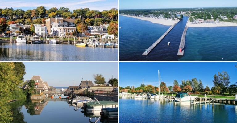 Tiny Harbors And Big Summer Moods Define These 13 Michigan Towns