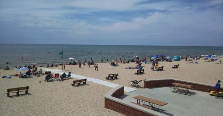 Two Lakes Surround This Michigan Park and Seven Miles of Sand Stretch Between Them