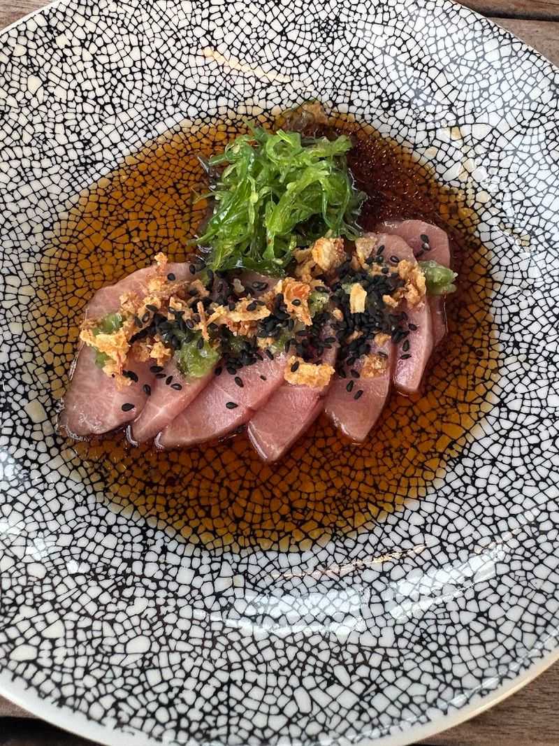Hamachi Crudo That Showcases Simplicity