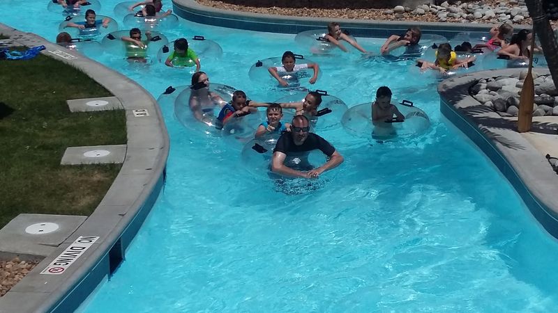 The Lazy River and Slides Do the Heavy Lifting