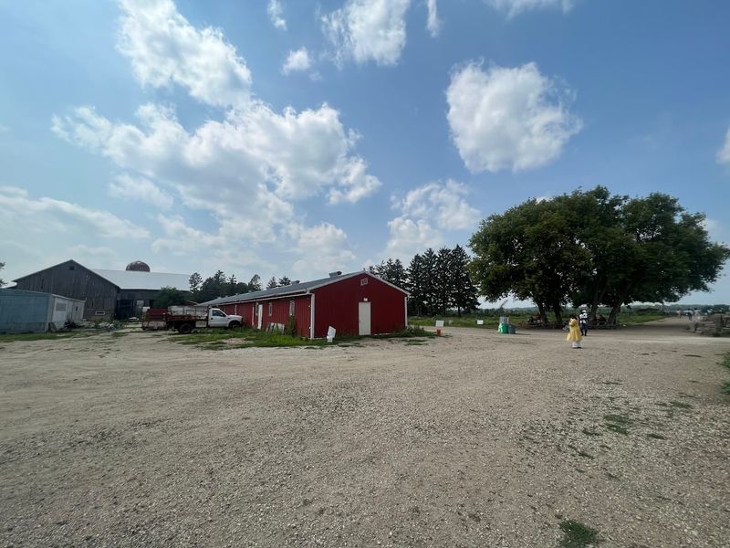 The Red Barn Mood Starts Before the First Berry