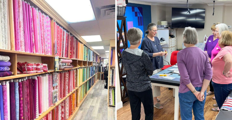 With More Than 8,000 Bolts Of Fabric, This Tennessee Quilt Shop Is Worth The Trip