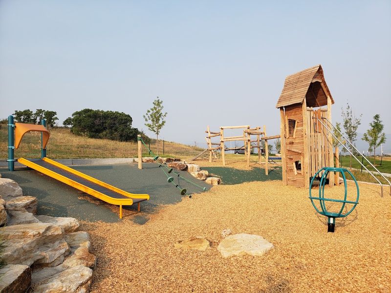 A Playground That Looks Dropped Into the Foothills A Playground That Looks Dropped Into the Foothills