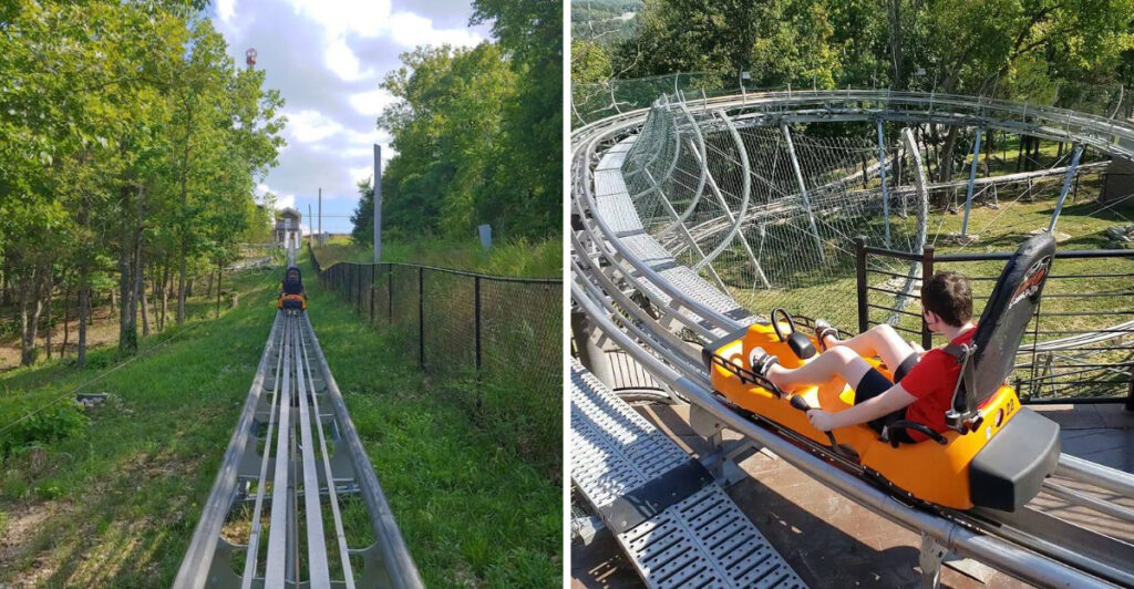 You Can Race Down a Missouri Mountainside on This Thrilling Coaster