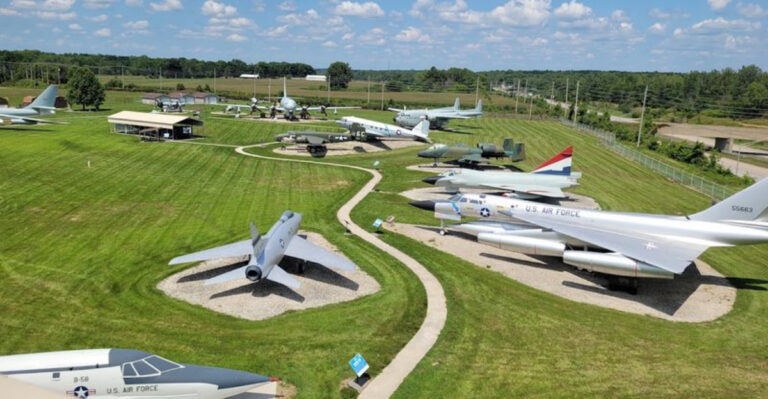 You Can Walk Among Nearly 30 Retired Military Aircraft at This Indiana Museum