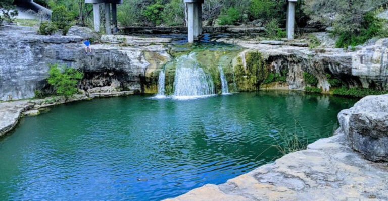 You Would Never Expect to Find This Stunning Waterfall in a Texas Town Park