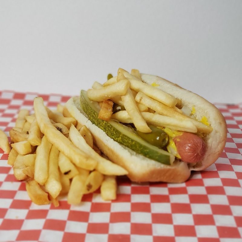 Fries Right on the Dog, Not Just on the Side