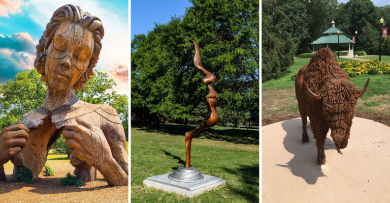 9 Stunning Sculpture Gardens Hiding in Plain Sight Across Illinois