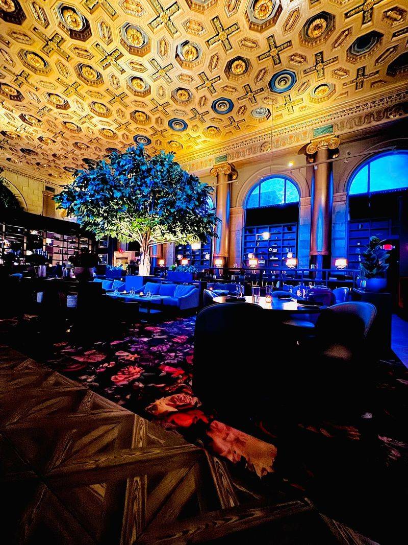 A Bank Turned Dining Room