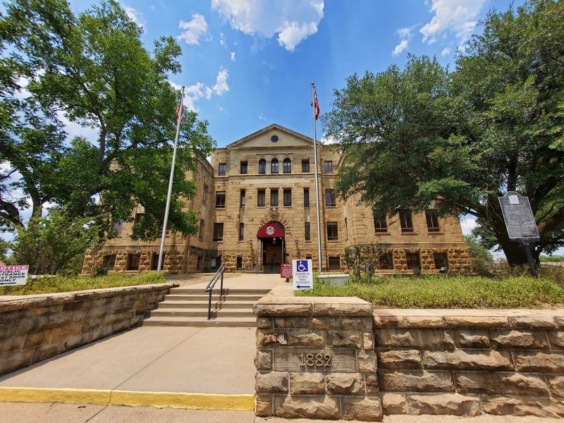A Courthouse Square Frozen in Time