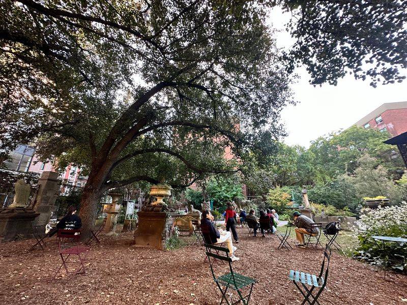 A Garden Movie Night Feels Like a Neighborhood Secret