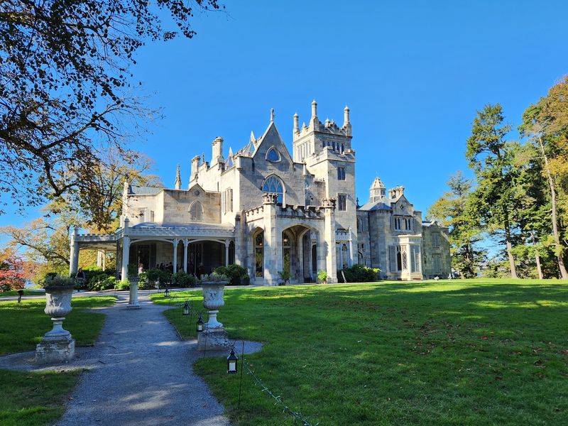 A Gothic Castle Beside the Hudson