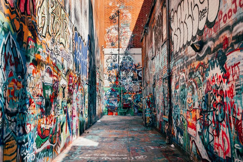 A Narrow Passage That Hits Like a Color Blast