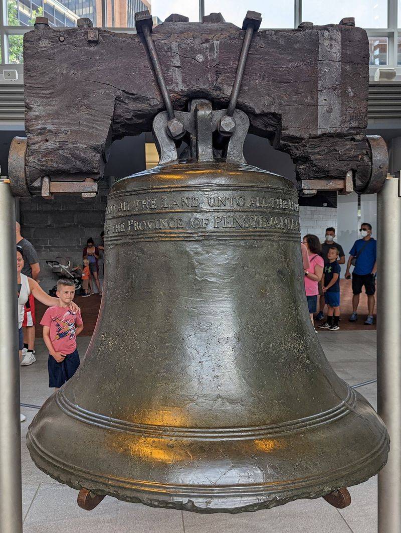 A Small Symbol With a Huge Story at the Liberty Bell A Small Symbol With a Huge Story at the Liberty Bell