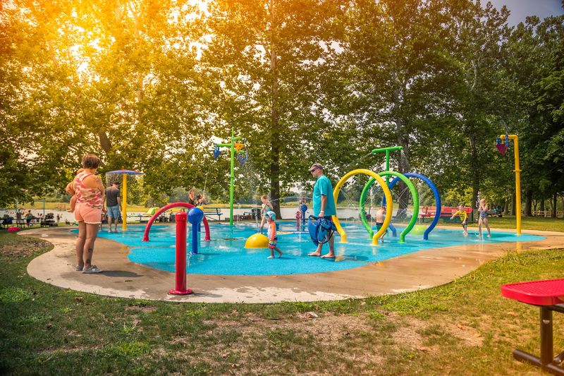 A Splash Pad Made for Younger Kids