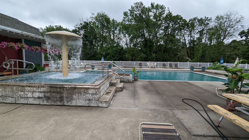 A Spring-Fed Lake and Saltwater Pool Offer Two Ways to Cool Off
