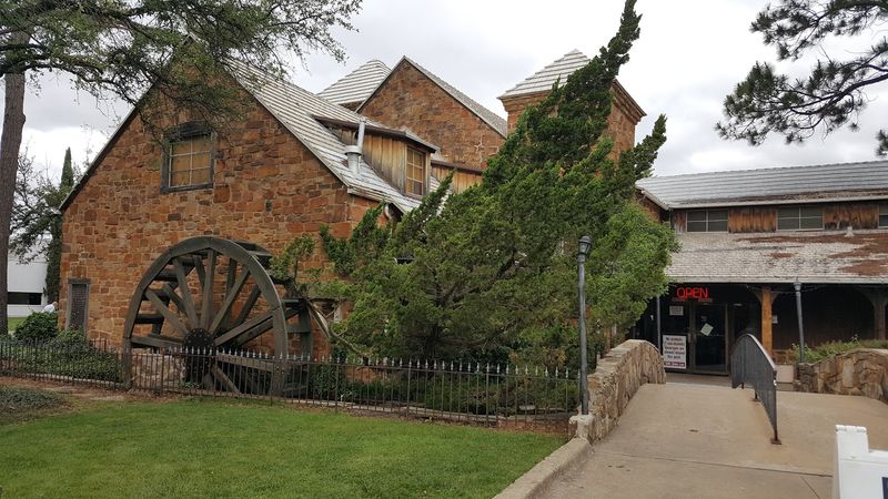 A Working Water Wheel That Sets the Scene