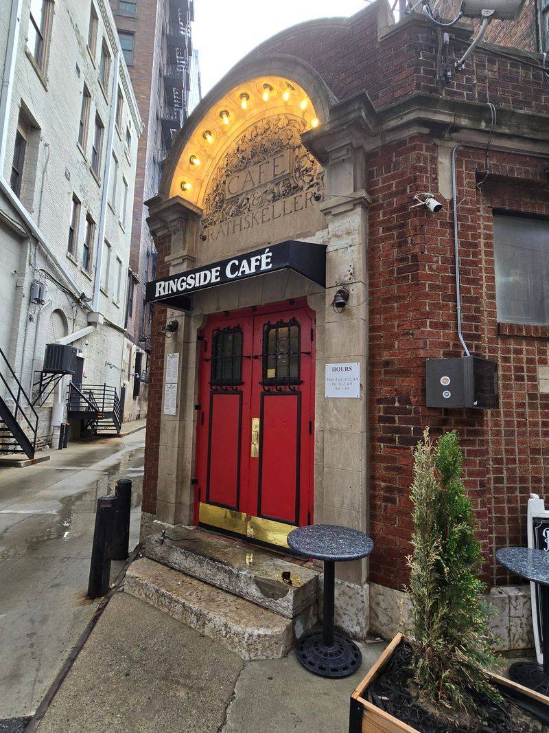 A hidden downtown spot full of character
