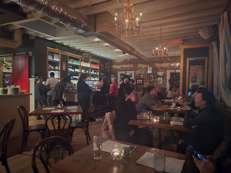 A lively room with old-school charm