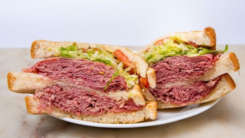 A sandwich stack that sets the whole story in motion