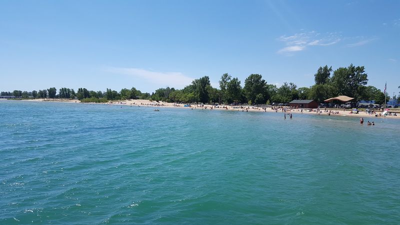 A shoreline that looks brighter than expected A shoreline that looks brighter than expected