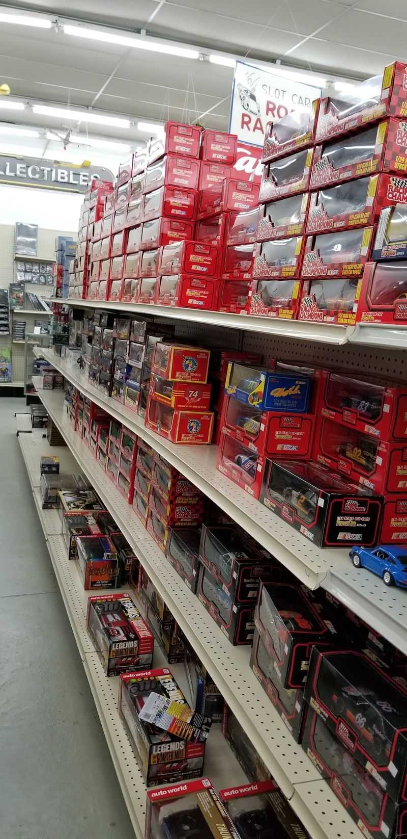 Aisles Packed With Trains, Tools, and Tiny Details