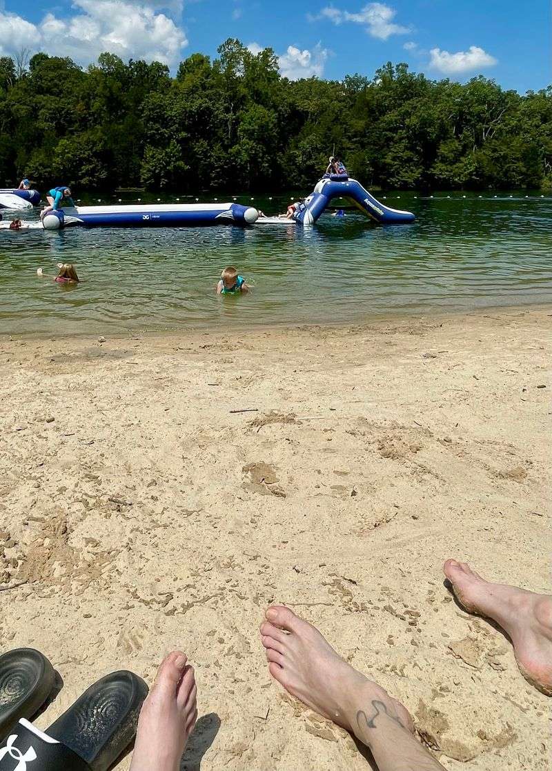 Beaches Tucked Between Trees Beaches Tucked Between Trees