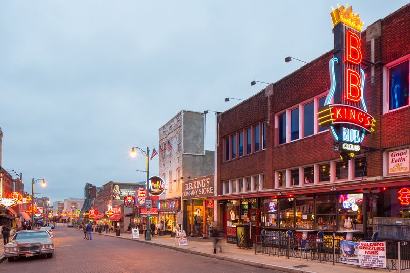 Beale Street, Memphis