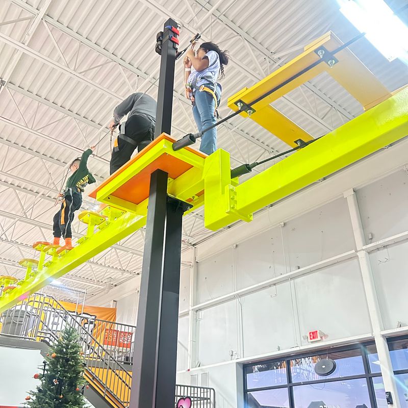 Beyond Trampolines, the Attraction Mix Keeps Energy High