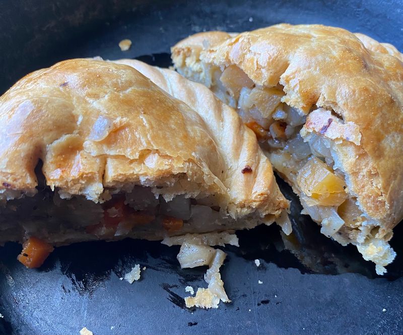 Beyond the classic fold, creative fillings keep things lively