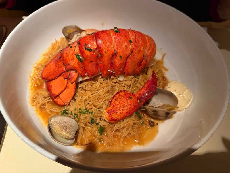 Bomba Rice Loaded With Fresh Seafood Treasures Bomba Rice Loaded With Fresh Seafood Treasures