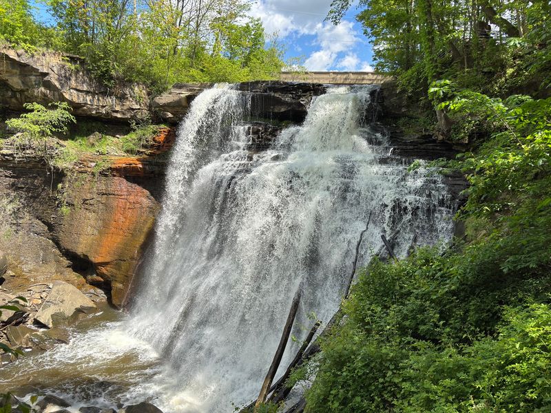 Brandywine Gorge Trail at Brandywine Falls, Sagamore Hills