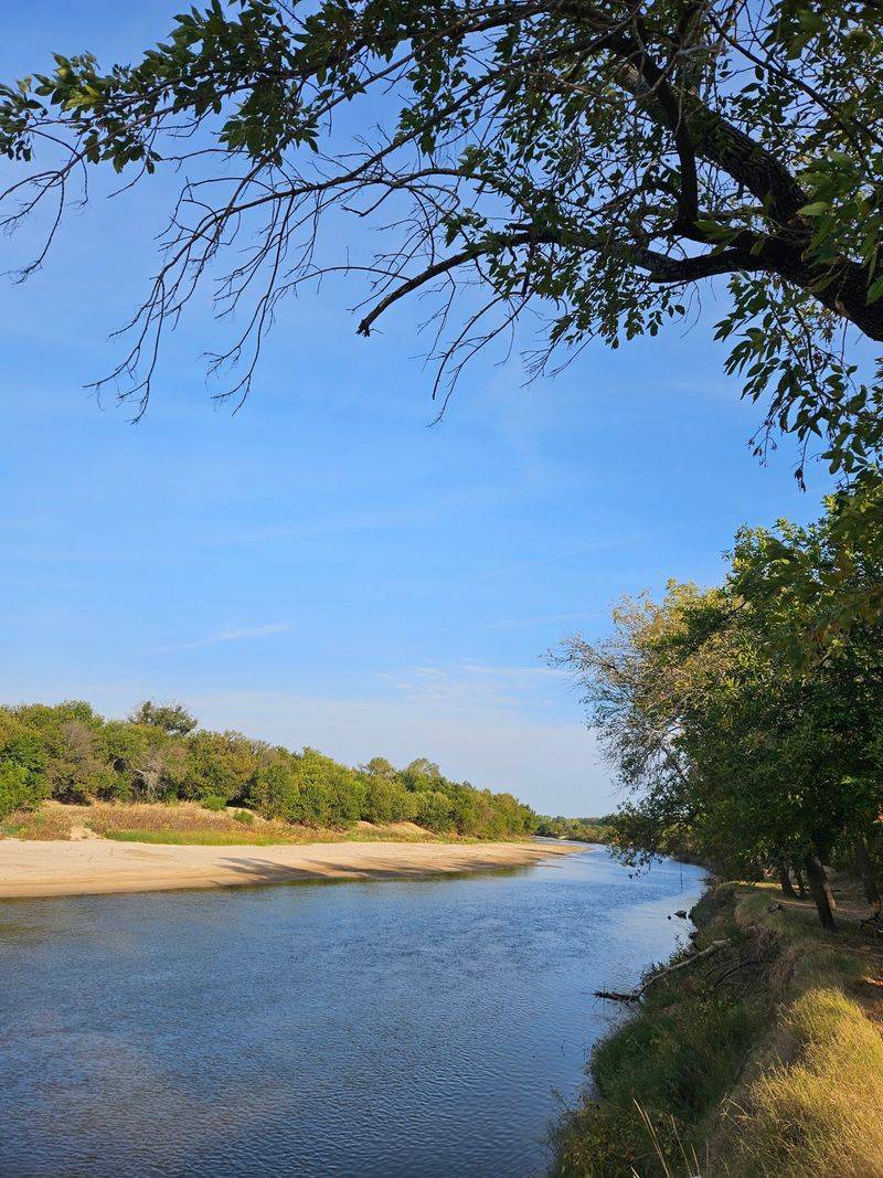 Brazos River Runs Right Through It