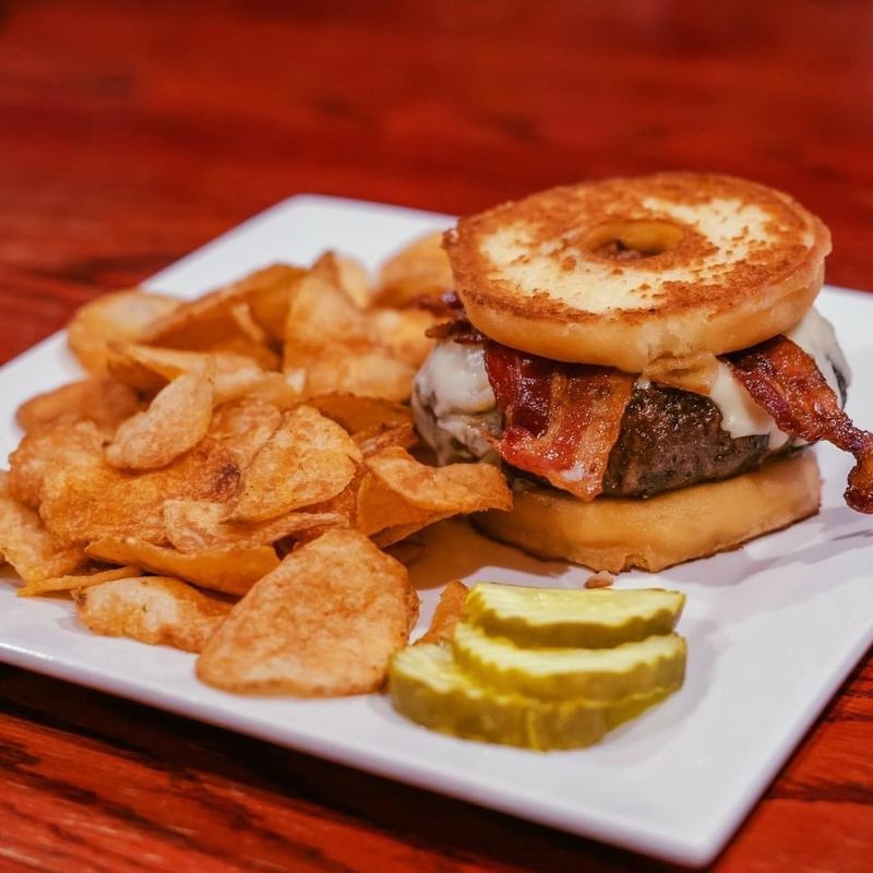Burgers are part of the main attraction Burgers are part of the main attraction