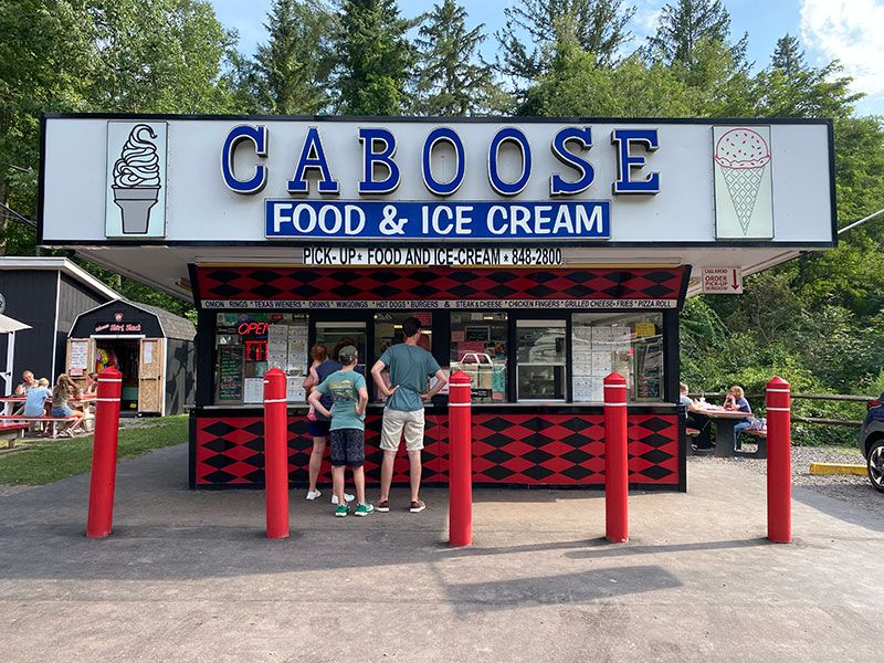 Caboose Food & Ice Cream, Madison Township, PA