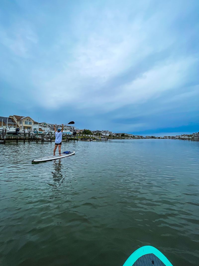 Calm Water Makes the Experience Welcoming for First-Time Paddlers Calm Water Makes the Experience Welcoming for First-Time Paddlers