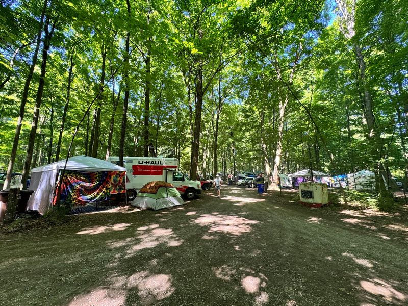 Camping Turns the Festival Into a Getaway