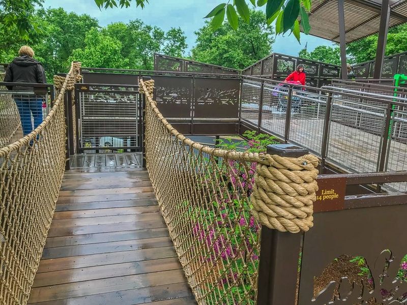 Canopy Walk At Franklin Park Conservatory And Botanical Gardens, Columbus