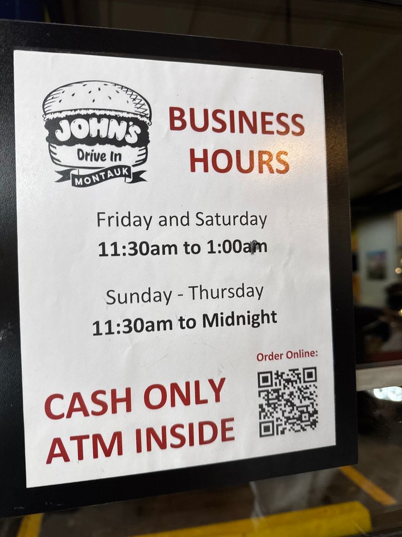 Cash Only, So Plan Before You Order